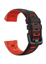 Two Tone Silicone Watch Band Compatible with Garmin Instinct/Tide Instinct/Solar Instinct/Instinct Tactical Band High Quality