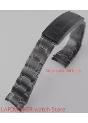 20mm BLIGER High Quality Stainless Steel Watch Band Band Deployment Clasp Fit 40mm Golden Watchband