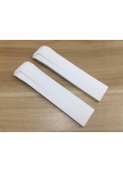 22mm T024417A watchband white silicone rubber strap T024417 watch band for T024