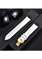 REMZEIM New Watch Band Strap Woman Watchbands Genuine Leather Strap Watch Band 18mm 20mm 22mm 24mm Multicolor Watch Bands