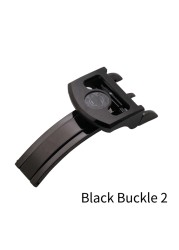 Stainless steel folding buckle, 18mm, for IWC Mark LE pet PRINCE Big PILOT Spitfire Timezon, Portuguese strap