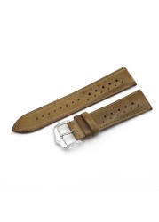 Onthelevel 18mm 20mm 22mm 24mm Genuine Leather Watch Strap Bands Black Blue Brown Multicolor High Quality Men's Watch Band