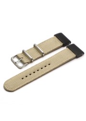 Nylon Strap 26 22 20mm Fit Watch Band for Garmin Fenix ​​5X 5 5S Plus/Fenix ​​3/3 HR/935 945 Smart Wristband