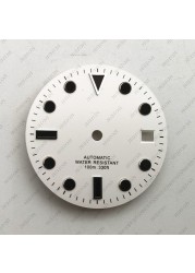 Niton 28.5mm Luminous Sterile Dial Watch Fit NH35 ETA 2824 2836 Miyota 8215 821A Mingzhu DG 2813 3804 Seagull 1612 Movement