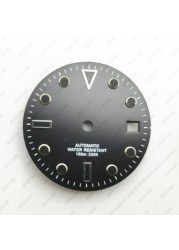 Niton 28.5mm Luminous Sterile Dial Watch Fit NH35 ETA 2824 2836 Miyota 8215 821A Mingzhu DG 2813 3804 Seagull 1612 Movement