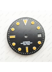 Niton 28.5mm Luminous Sterile Dial Watch Fit NH35 ETA 2824 2836 Miyota 8215 821A Mingzhu DG 2813 3804 Seagull 1612 Movement