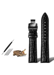 Genuine crocodile watch strap 18mm 19mm 20mm 21mm 22mm 24mm watchband man watch band crocodile skin leather bracelet belts