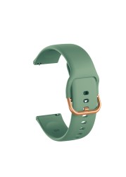 Silicone Strap for Samsung Galaxy Watch Active 2 Bands 44mm 40mm Strap Bracelet Gear S2 Classic Amazfit Bip GTR 42mm Smart Strap