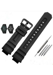 High Grade Rubber Wrist Strap For Casio G-shock AW-591/590/AWG-M100/101/G-7700 Replacement Bracelet Watch Band