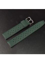 TP001 Tropic Strap 20mm Replacement Watch Bands Automatic Watch Bracelets Diving Watches Waffle Strap 20/22mm