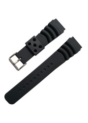 TP001 Tropic Strap 20mm Replacement Watch Bands Automatic Watch Bracelets Diving Watches Waffle Strap 20/22mm