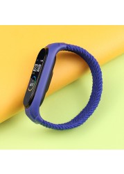 Elastic Cotton Strap for Xiaomi Mi Band 6 5 4 Elastic Cotton Strap for Mi band 3 and Xiaomi Amazfit band 5 and Mi Band 6 Sport