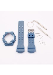 Watch accessories resin strap 16mm for camouflage Casio g-shock GLS GD GA110 GA100 GD120 sports watch for men and women