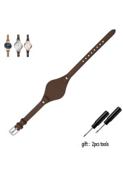 High Quality Genuine Leather Watches for Fossil ES3077 ES2830 ES3262 ES3060 Stylish Women's Watch Straps Small Bracelet