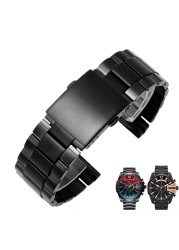 High Quality Genuine Stainless Steel Strap DZ4318 4323 4283 4309 Big Men Wristwatch 26M Band Watch