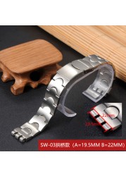 Watch Accessories for Swatch YCS YAS YGS Irony Strap Silver Solid Stainless Steel Watchband for Men/Women Metal Bracelet Stock