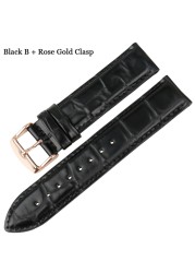 MAIKES Quality Genuine Leather Watch Band 13mm 14mm 16mm 17mm 18mm 19mm 20mm Watchbands for DW Daniel Wellington Watch Strap