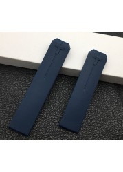 Silicone Rubber Watch Strap, 20mm, Fit for Tissot, for T-Touch 2 II, T047420A, T013420 Z353, Free Tools