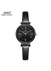 IBSO 8mm Ultra Thin Wristwatches Women Watches Luxury Female Fashion Watch Montre Femme 2022 Ladies Quartz Watch Relogio Feminino