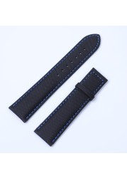Nylon Leather Canvas Watchband for Omega Watch Band Speedmaster At150 19mm 20mm 21mm 22mm Watch Band Planet Ocean Seiko Hamilton