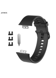 Print Silicone Strap For Huawei Watch Fit Smart Watches Soft Sports Waterproof Wristband Watchband Bracelet Accessories