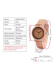 BOBO Bird Couple Watches Lovers Wooden Watches Handmade Cork Strap Fashion Bamboo Quartz Man Wristwatch Customized Logo