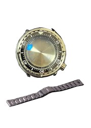 For NH35/36 Movement Stainless Steel Canned Tuna SBBN031 Watch Case Sapphire Glass and Metal Bracelet 20Bar Water Resistant