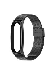 Strap for Xiaomi Mi Band 6 5 NFC Universal Metal Wrist Bracelet for Mi Band 4 Strap Stainless Steel Wristbands for Mi Band 3 Correa