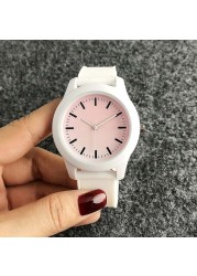 Brand Wrist Watches Fashion Men Women Ladies Girl Couples Crocodile Pattern Quartz Casual Silicone Band Watch LA07