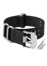 Nylon watch strap 22mm 23mm watch band waterproof sport for Luminox watchbands NATO black strap fashion bracelet for men strap