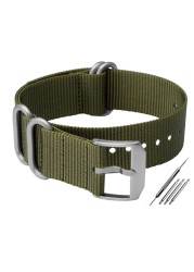 Nylon watch strap 22mm 23mm watch band waterproof sport for Luminox watchbands NATO black strap fashion bracelet for men strap