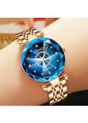 2022 Luxury Brand Diamond Women Watch Rhinestone Stylish Ladies Gold Watches Wrist Watch Women Watch Female XFCS