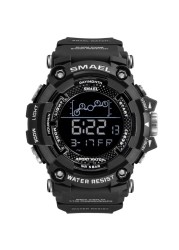 SMAEL Military Watch Men Water Resistant Army Sport Watch led Digital Wristwatch Male Stopwatches 1802 relogio masculino watches