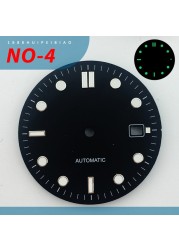 Watch dial parts 31mm surface luminous window high-end luminous dial for 8215 2836