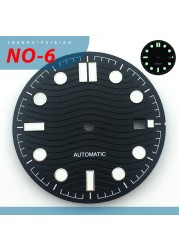 Watch dial parts 31mm surface luminous window high-end luminous dial for 8215 2836