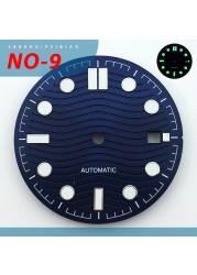 Watch dial parts 31mm surface luminous window high-end luminous dial for 8215 2836