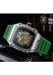 Feature Men Luxury Military Hollow Sports Watch Men Analog Date Quartz Watch Men's Watch