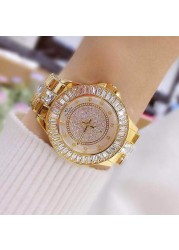 2022 Diamond Watches Women Famous Brand Fashion Ceramic Wristwatches Women Ladies Stainless Steel Female Clock Relogio Feminino