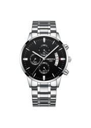 NIBOSI men's luxury watch, luxury celebrity watch, a watch for men used on official occasions, made of pure quartz