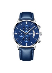 NIBOSI men's luxury watch, luxury celebrity watch, a watch for men used on official occasions, made of pure quartz