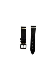 20 22mm Leather Bracelet Strap For Samsung Galaxy Watch Active2 40 44mm Watchband For Samsung Galaxy Watch 46mm Gear S3 Bracelet