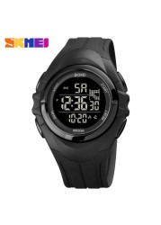 SKMEI Japan Digital Military Movement 5Bar Waterproof Men's Watch LED Light Stopwatch Wristwatch Relogio Masculino 1790