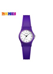 SKMEI Colorful Childhood Quartz Watches Simple Soft Kids Wristwatches Fashion Waterproof Boys Watch Ladies relogio infantil 1401