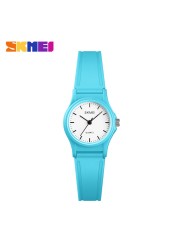 SKMEI Colorful Childhood Quartz Watches Simple Soft Kids Wristwatches Fashion Waterproof Boys Watch Ladies relogio infantil 1401