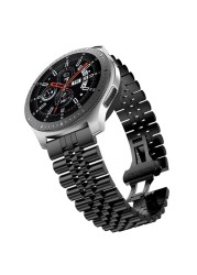 حزام ل Huami Amazfit GTS /Bip المعصم سوار ل غالاكسي ساعة 3 41 45 مللي متر جير S3 الفولاذ المقاوم للصدأ 22 مللي متر 20 مللي متر الرياضة حزام (Watch) ساعة