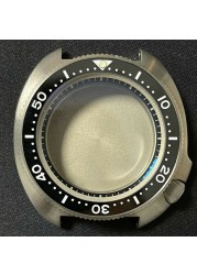 45mm titanium watch sapphire ceramic bezel 20ATM for Japan movement NH35A NH36A