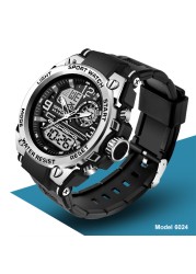 SANDA 739 Sports Watches Men Luxury Brand Military Quartz Watch Men Waterproof S Shock Male Clock relogio masculino 2022