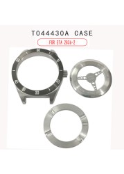 New Watch Back Cover Sapphire Glass Mirror Repair Parts Stainless Steel For T035627A/T099407A/T120407A/T100417A