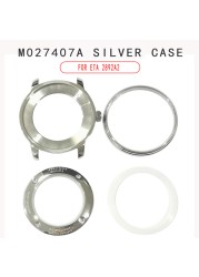 New Watch Back Cover Sapphire Glass Mirror Repair Parts Stainless Steel For T035627A/T099407A/T120407A/T100417A