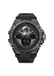 G Style Military Watches Shockproof Men Fashion Skull Watch Electronic Quartz Man Sports Wrist Watch Swimming relogio masculino 2022